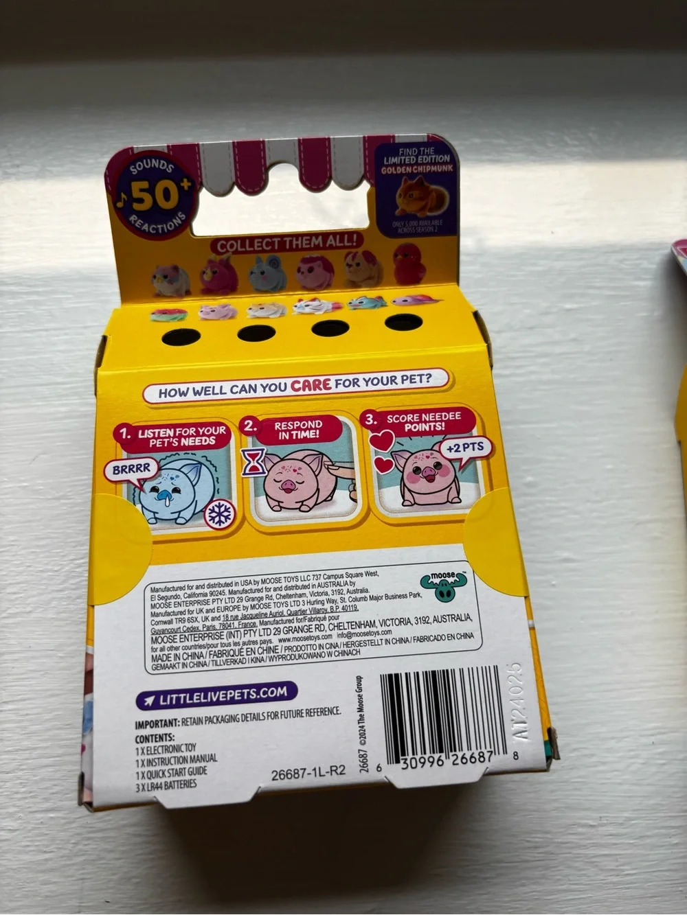 Little Live Pets NeeDees Dandee Duck - Pink